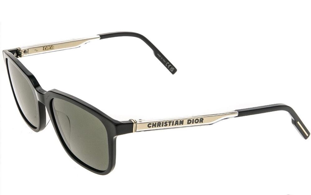 Christian Dior NWOT DiorTag SU Sunglasses in Black/Gold